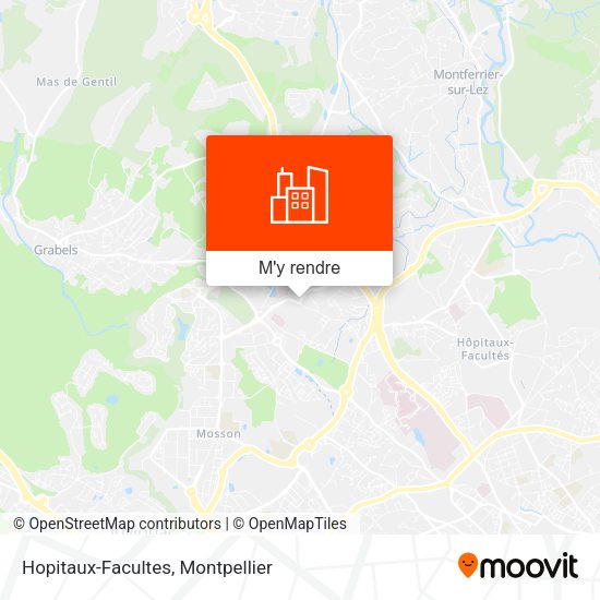 Hopitaux-Facultes plan