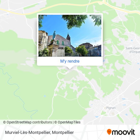 Murviel-Lès-Montpellier plan