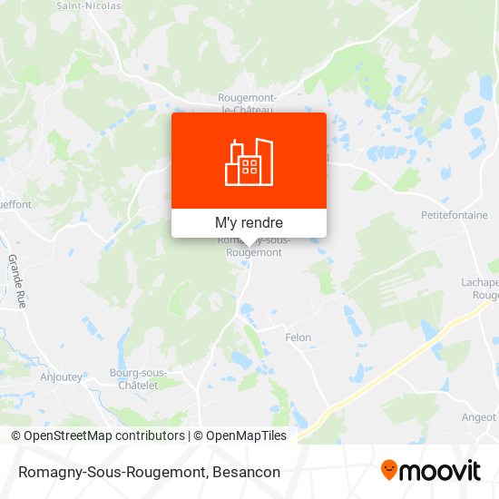 Romagny-Sous-Rougemont plan