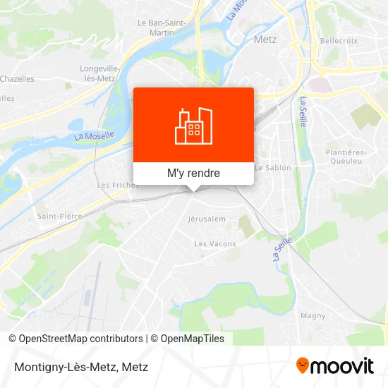 Montigny-Lès-Metz plan