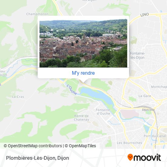 Plombières-Lès-Dijon plan
