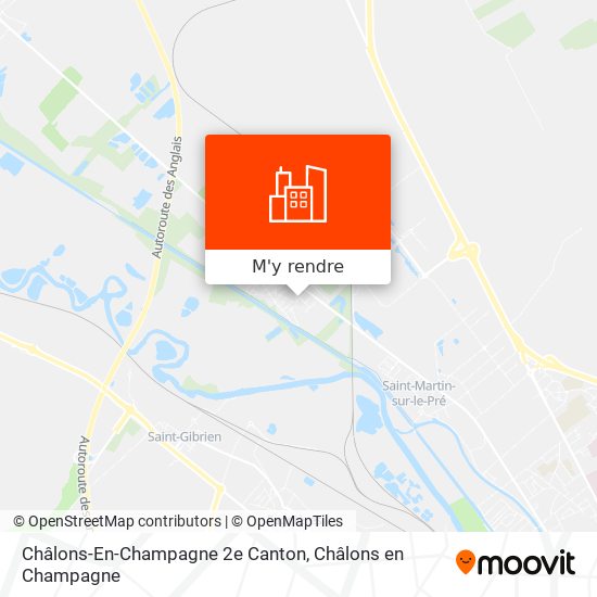 Châlons-En-Champagne  2e  Canton plan