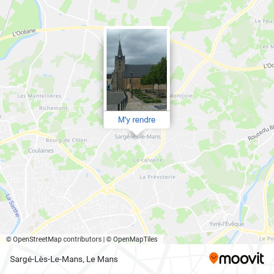 Sargé-Lès-Le-Mans plan