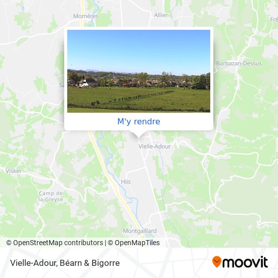 Vielle-Adour plan