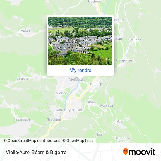 Vielle-Aure plan