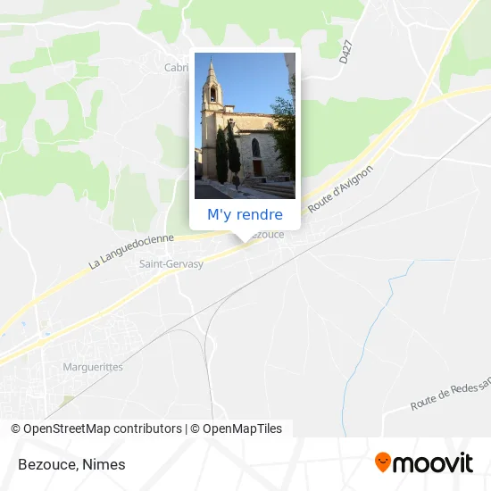 Bezouce plan