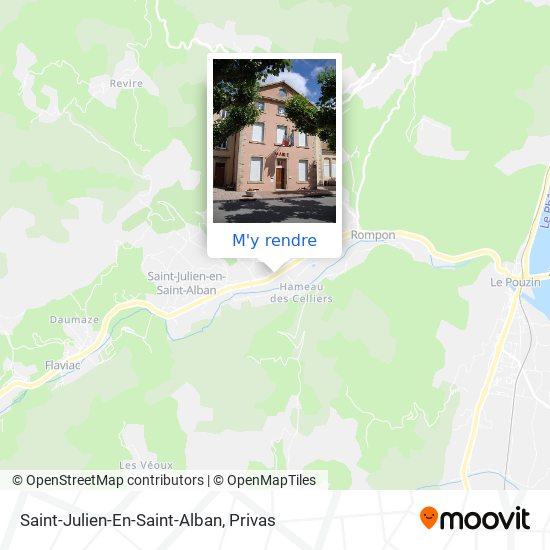 Saint-Julien-En-Saint-Alban plan