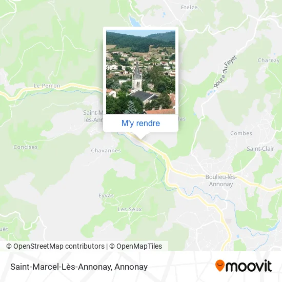 Saint-Marcel-Lès-Annonay plan