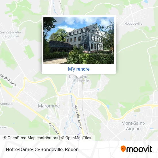 Notre-Dame-De-Bondeville plan