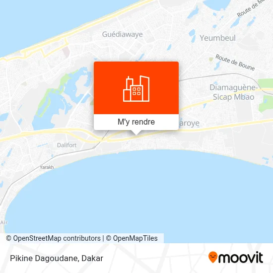 Pikine Dagoudane plan