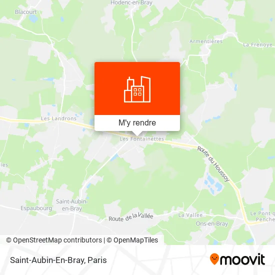 Saint-Aubin-En-Bray plan