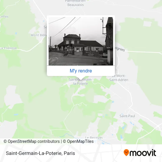 Saint-Germain-La-Poterie plan