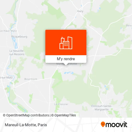 Mareuil-La-Motte plan
