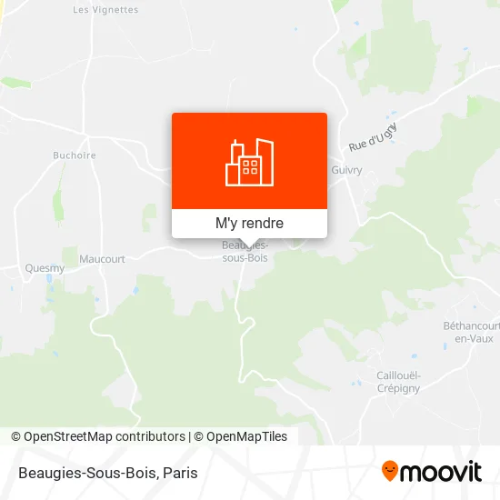 Beaugies-Sous-Bois plan