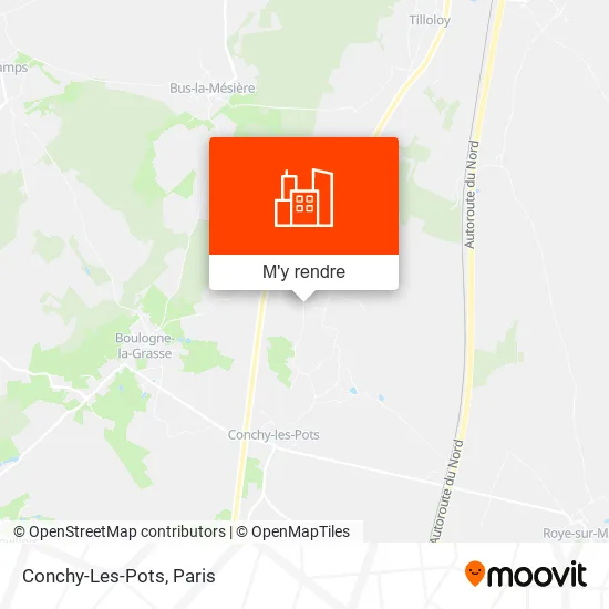 Conchy-Les-Pots plan