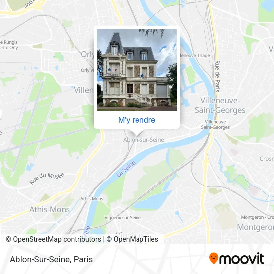 Ablon-Sur-Seine plan