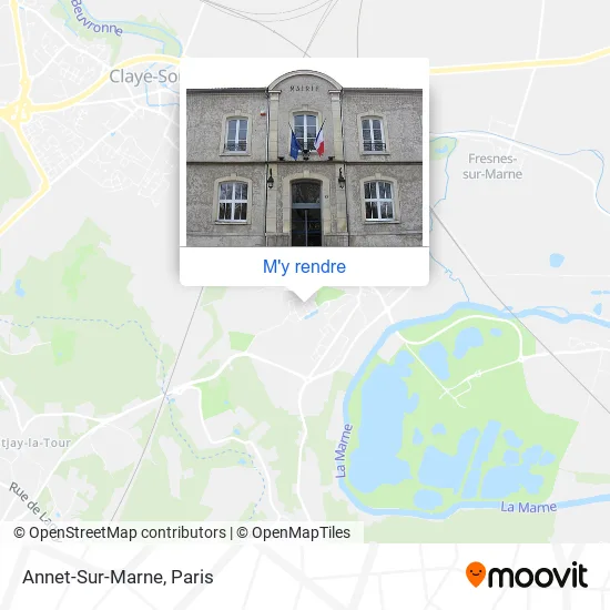 Annet-Sur-Marne plan