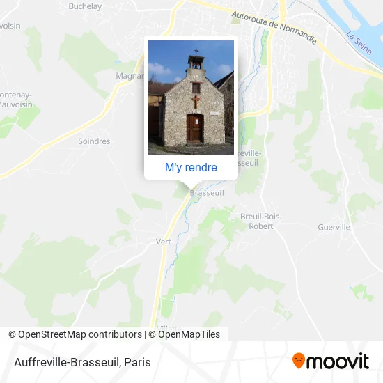 Auffreville-Brasseuil plan