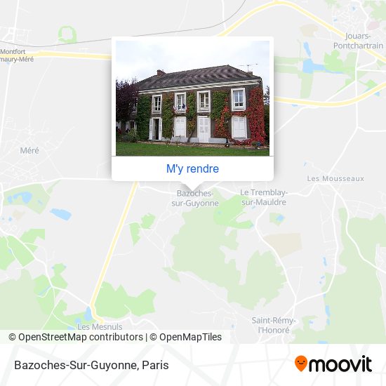 Bazoches-Sur-Guyonne plan