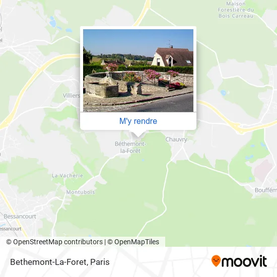 Bethemont-La-Foret plan