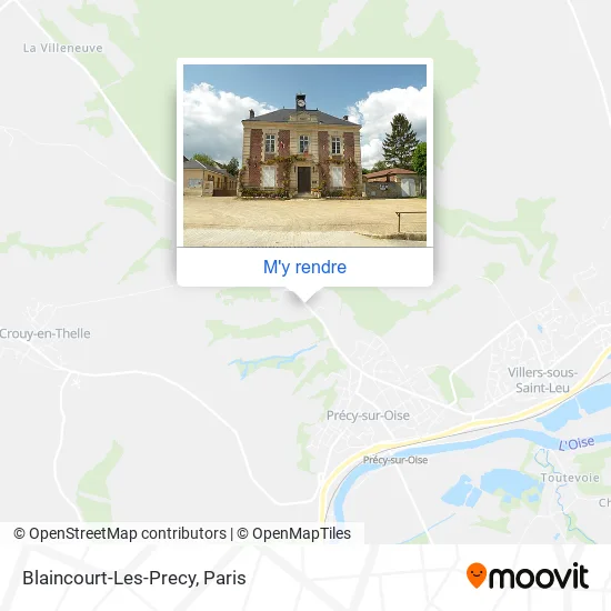 Blaincourt-Les-Precy plan