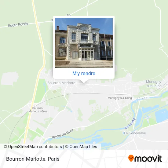 Bourron-Marlotte plan
