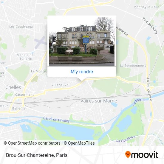 Brou-Sur-Chantereine plan