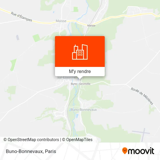 Buno-Bonnevaux plan