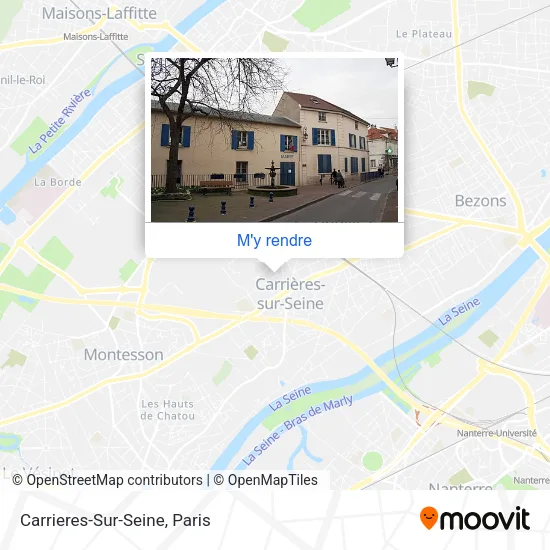 Carrieres-Sur-Seine plan