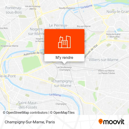 Champigny-Sur-Marne plan