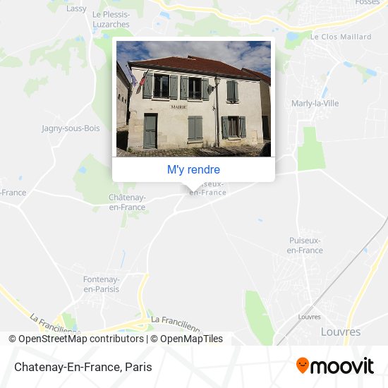 Chatenay-En-France plan