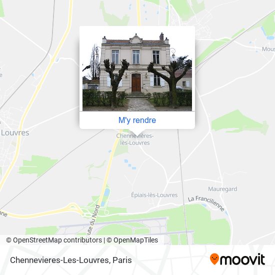 Chennevieres-Les-Louvres plan