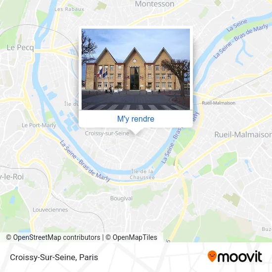 Croissy-Sur-Seine plan
