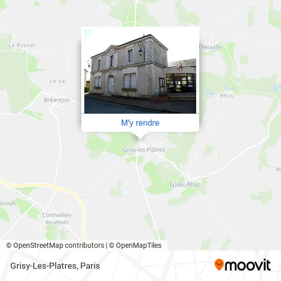 Grisy-Les-Platres plan