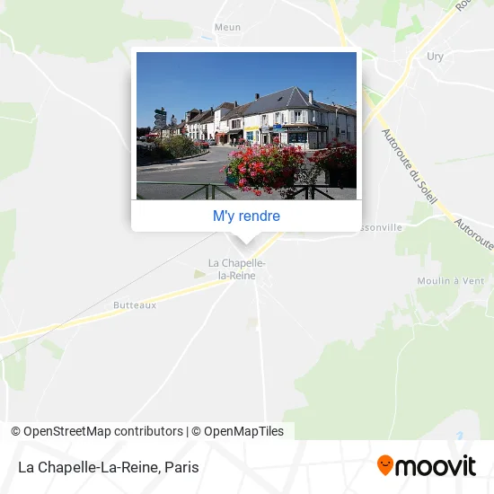 La Chapelle-La-Reine plan
