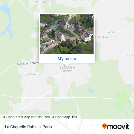 La Chapelle-Rablais plan
