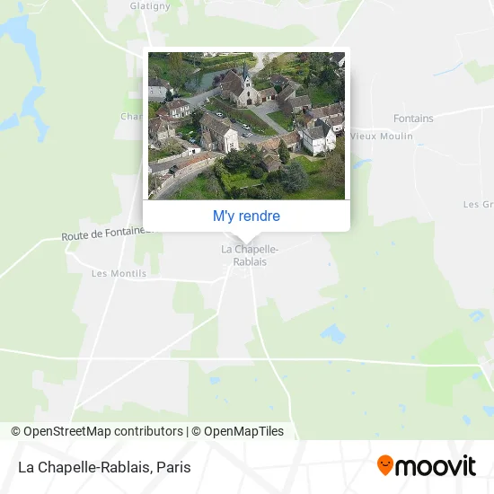 La Chapelle-Rablais plan
