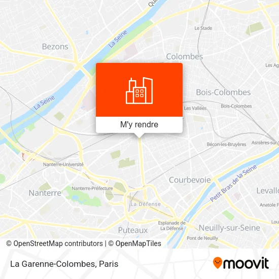 La Garenne-Colombes plan