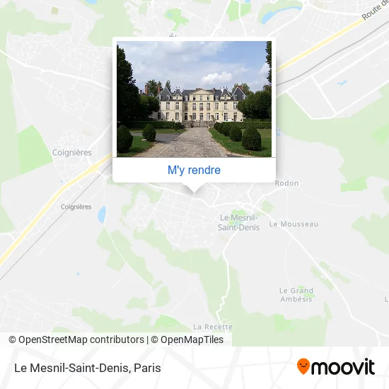 Le Mesnil-Saint-Denis plan