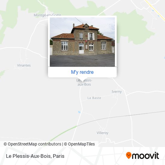 Le Plessis-Aux-Bois plan