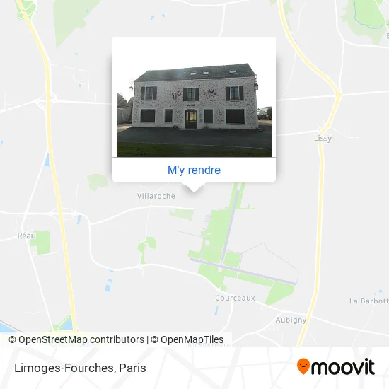 Limoges-Fourches plan