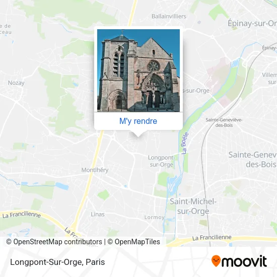Longpont-Sur-Orge plan