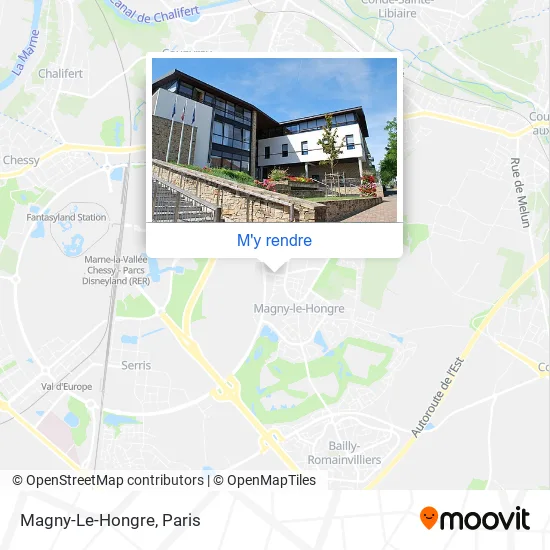 Magny-Le-Hongre plan