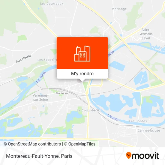 Montereau-Fault-Yonne plan