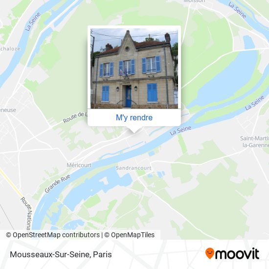 Mousseaux-Sur-Seine plan