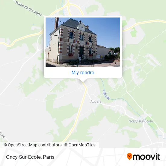 Oncy-Sur-Ecole plan