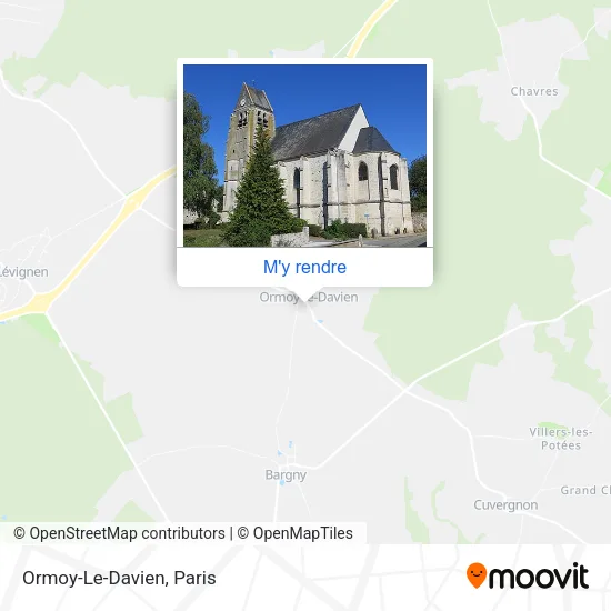 Ormoy-Le-Davien plan