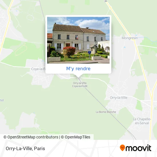 Orry-La-Ville plan