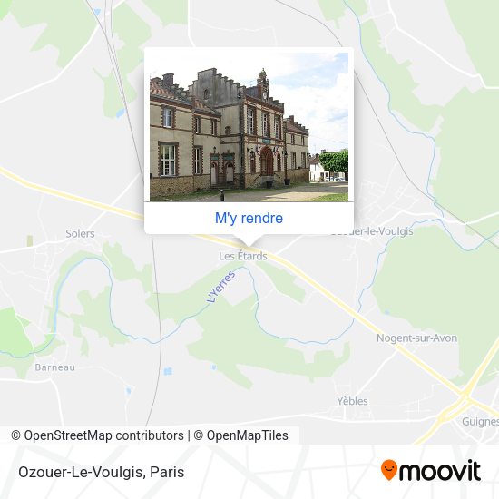 Ozouer-Le-Voulgis plan