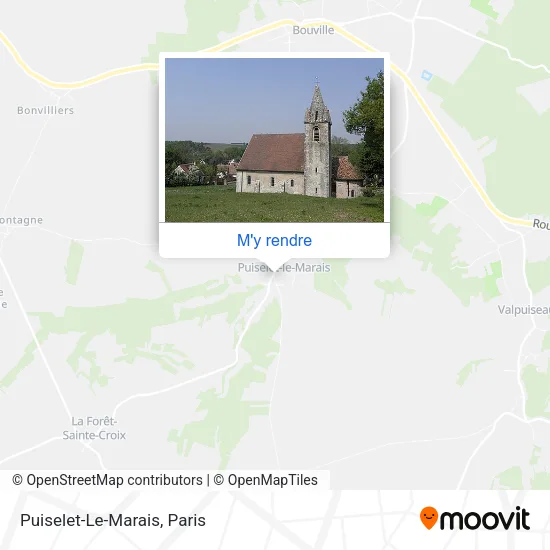 Puiselet-Le-Marais plan